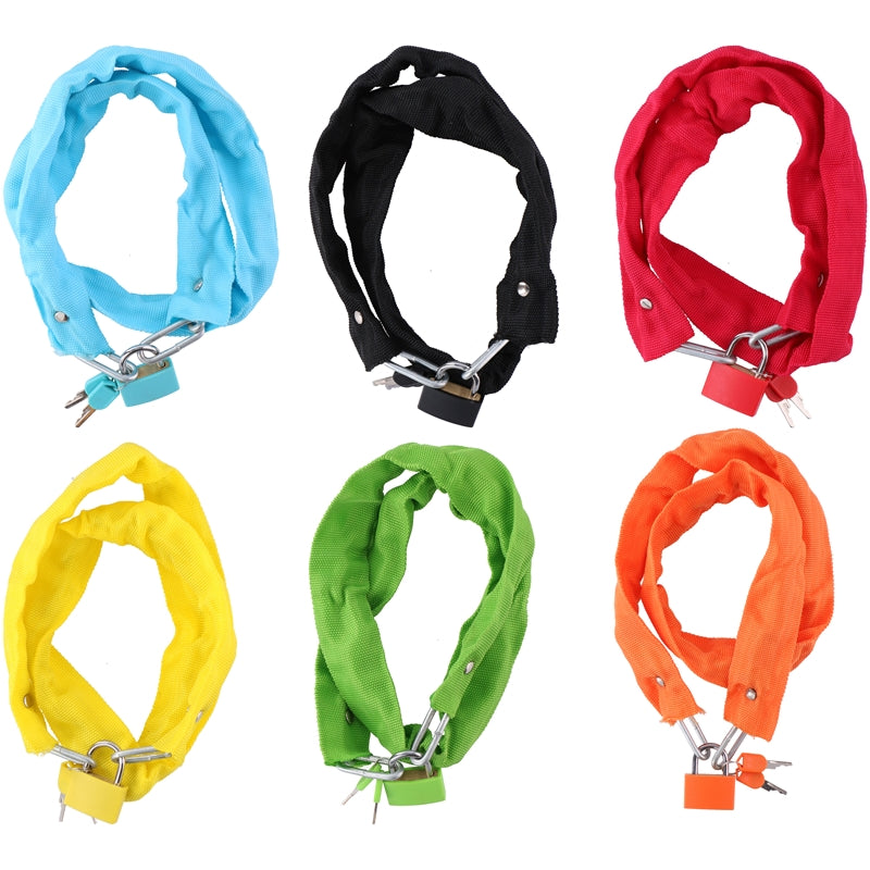 Dunlop - Dviračio spyna nuo vagysčių 90 cm (Geltona)