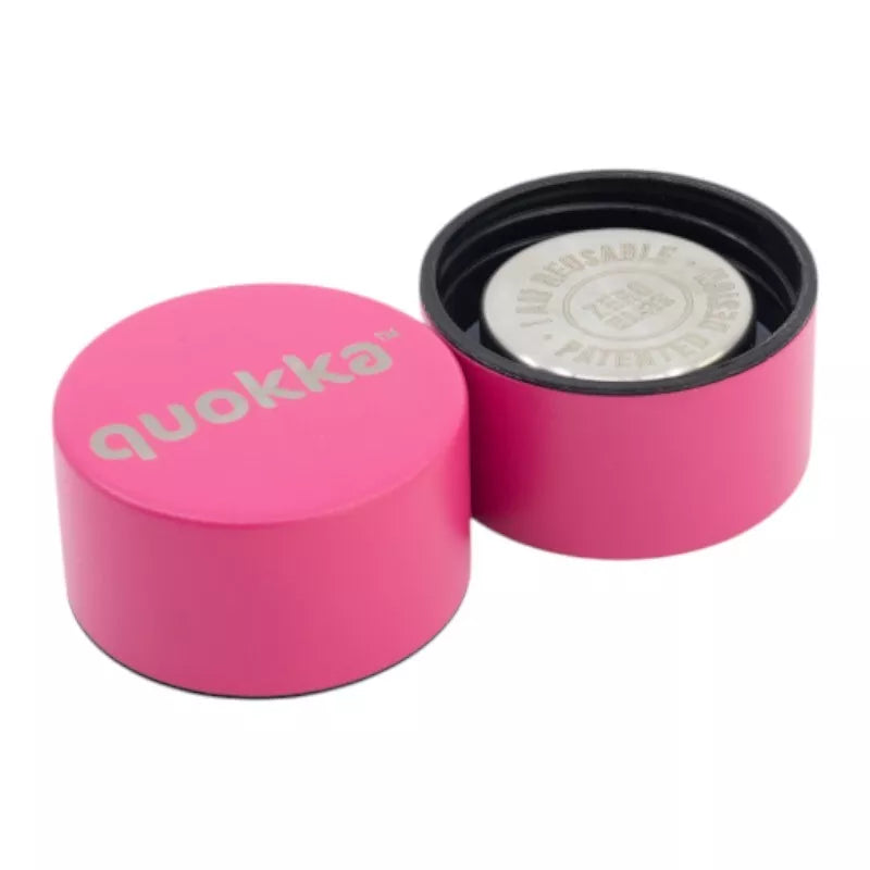 Quokka Solid - Nerūdijančio plieno termosinio buteliuko 510 ml (Avietinės rožinės)