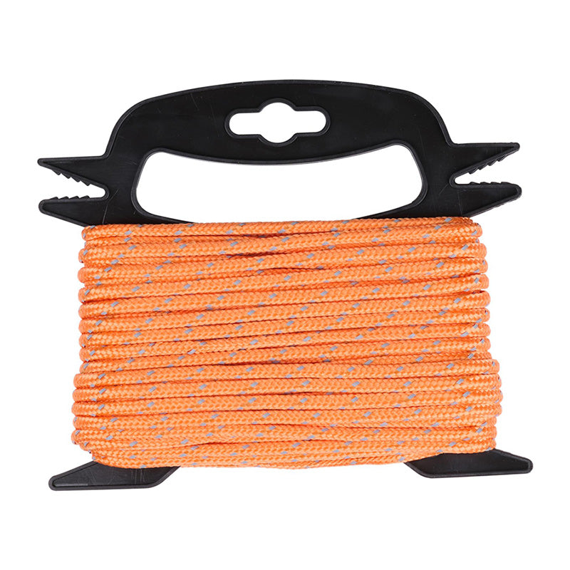 Black&Decker – Transportavimo virvė su atspindinčiais elementais + vyniotuvas 4mm / 20m