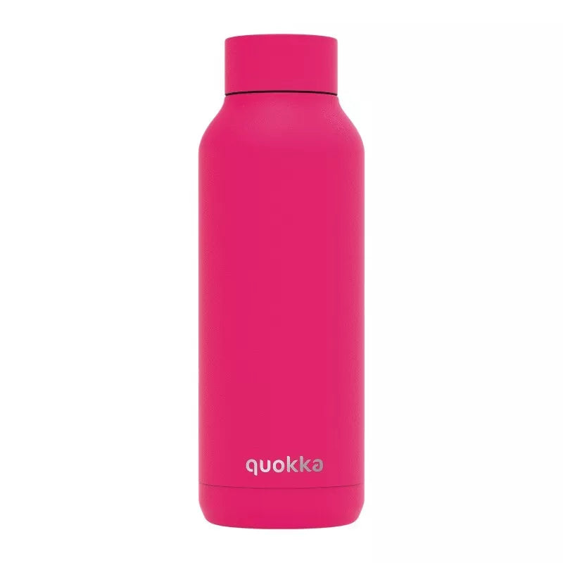 Quokka Solid - Nerūdijančio plieno termosinio buteliuko 510 ml (Avietinės rožinės)