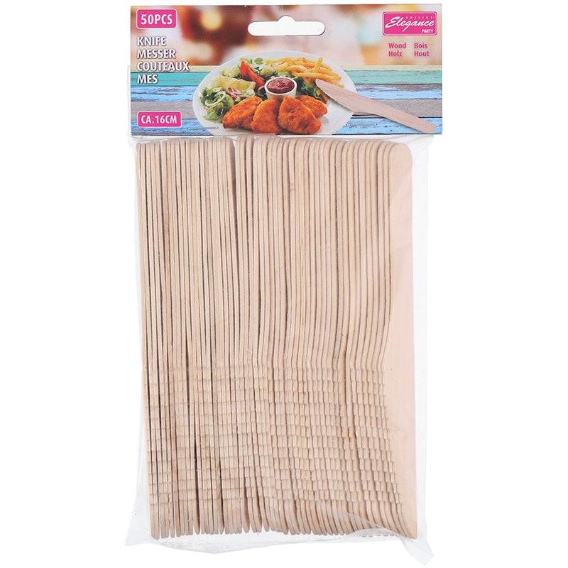 Cuisine Elegance - Medinis peilis 50 vnt. 16,5 cm