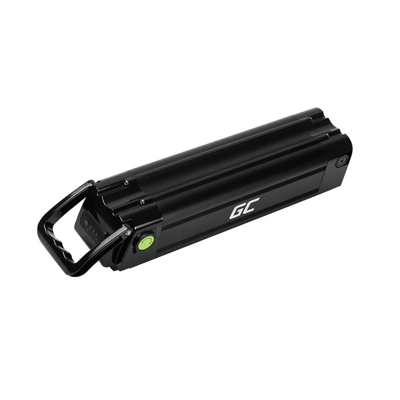 Green Cell - GC Silverfish akumuliatorius elektriniam dviračiui su 36V 10.4Ah 374Wh Li-Ion XLR 3 PIN įkrovikliu