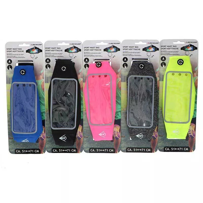 Dunlop - Sportinis diržas išmaniajam telefonui 51-71 cm (Rožinė)