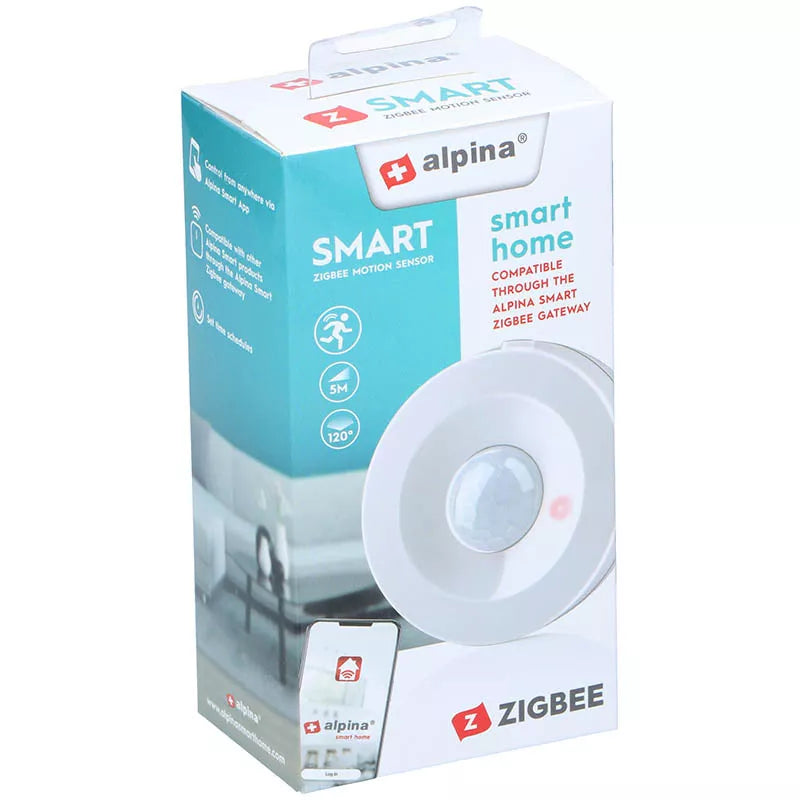 Alpina - Išmanusis PIR judesio jutiklis Zigbee tinklui