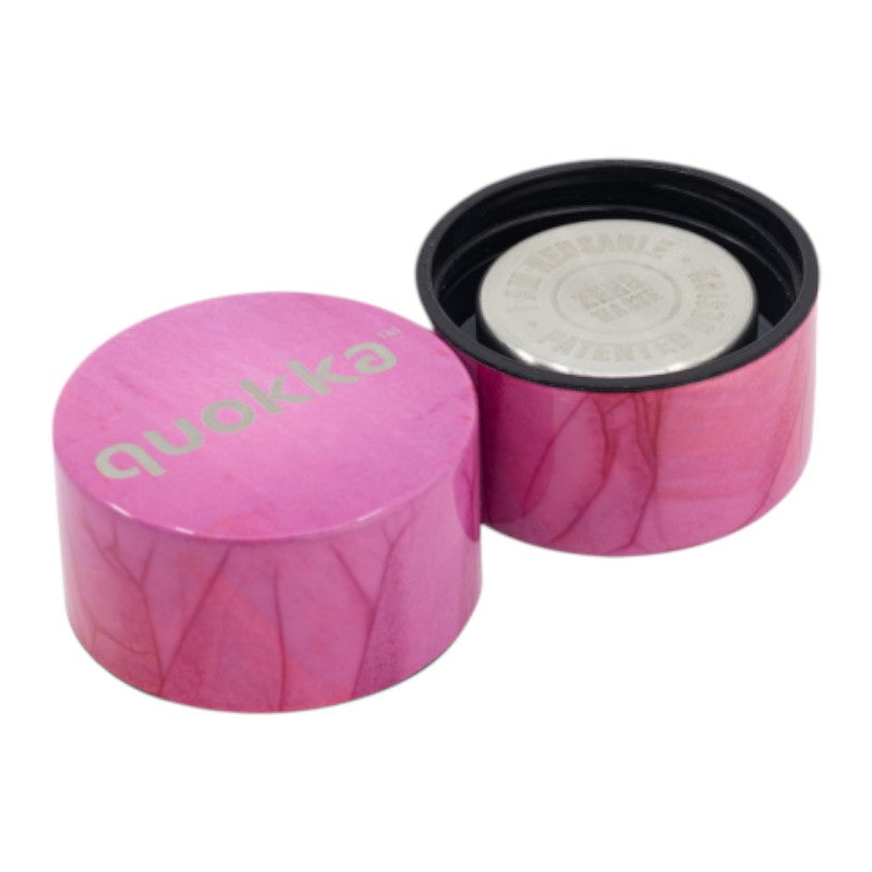 Quokka Solid – Nerūdijančio plieno termosinė butelis 510 ml (Vaivorykštės spalvos)