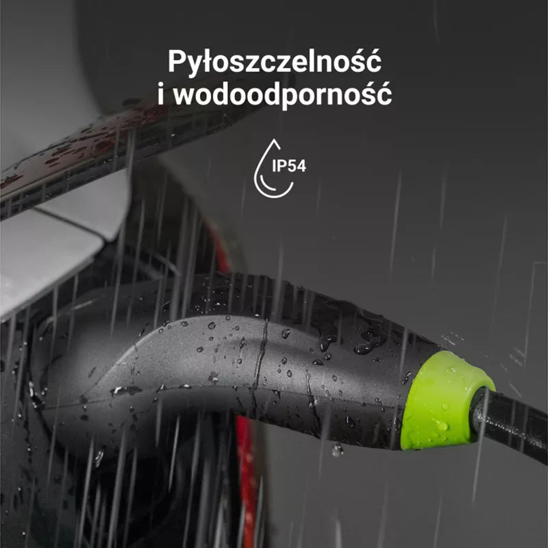 Green Cell - GC Snap 2 tipo elektromobilio įkrovimo kabelis 11 kW 7 m 16 A skirtas Tesla Model Y / 3 / S / X, Kia EV6, VW ID.4 / ID.5, BMW i4 / iX, Ford Mach-E