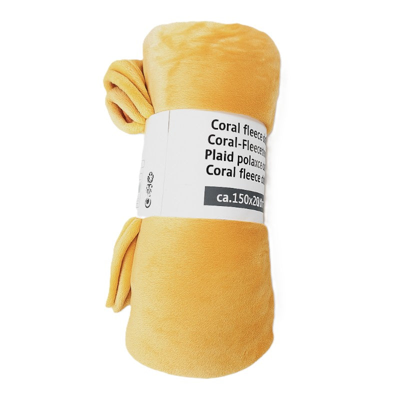 Antklodė 150x200cm (geltona)