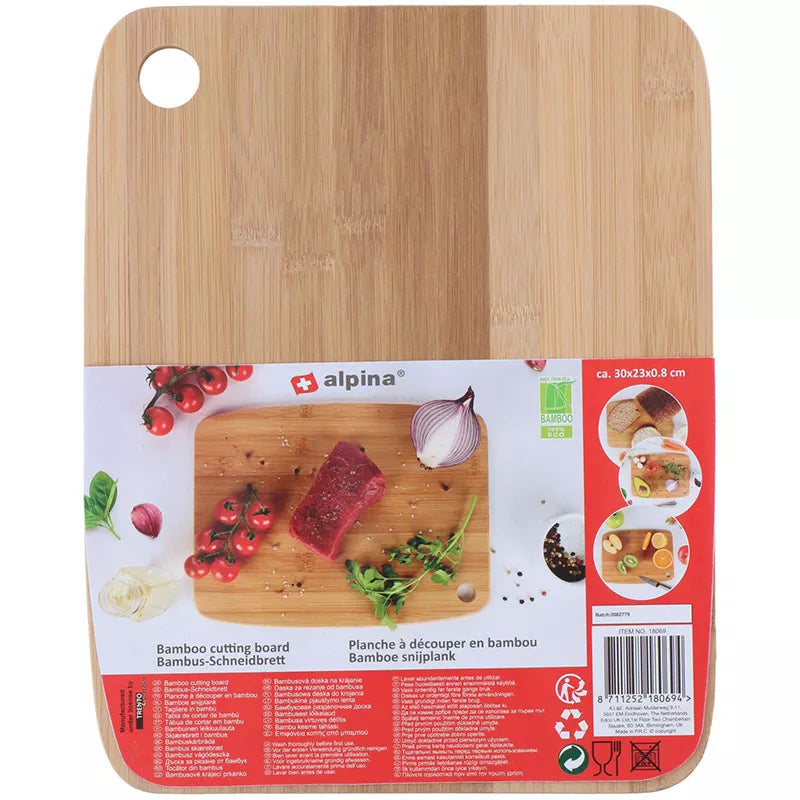 Alpina - Pjaustymo lenta iš bambuko medienos 30x23 cm