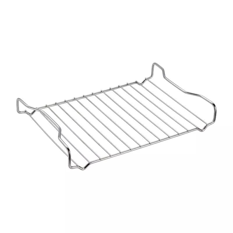 Küchenprofi Style - Nerūdijančio plieno kepimo skarda su grotelėmis 40×31.5×6.5 cm
