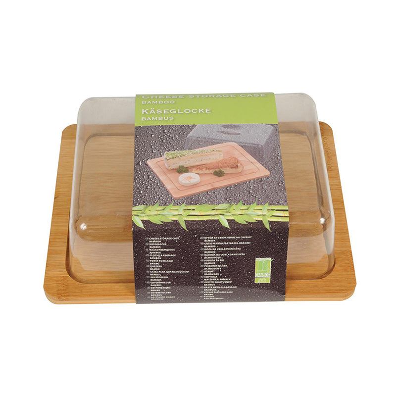 Bambuko sūrio lenta su dangčiu