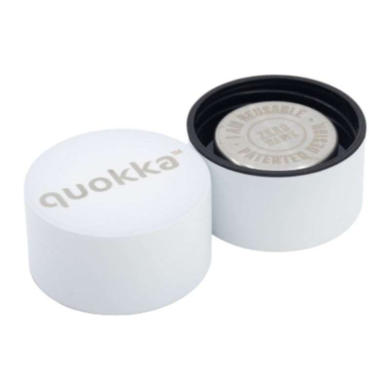 Quokka Solid - Nerūdijančio plieno termo buteliukas 510 ml (Baltas)