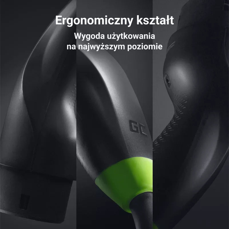Green Cell - GC Snap 2 tipo elektromobilio įkrovimo kabelis 11 kW 7 m 16 A skirtas Tesla Model Y / 3 / S / X, Kia EV6, VW ID.4 / ID.5, BMW i4 / iX, Ford Mach-E