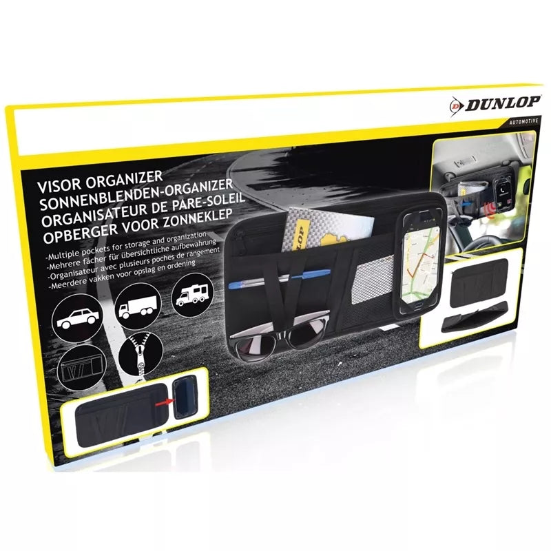 Dunlop - Automobilinis laikymo organizatorius ant saulės skydelio