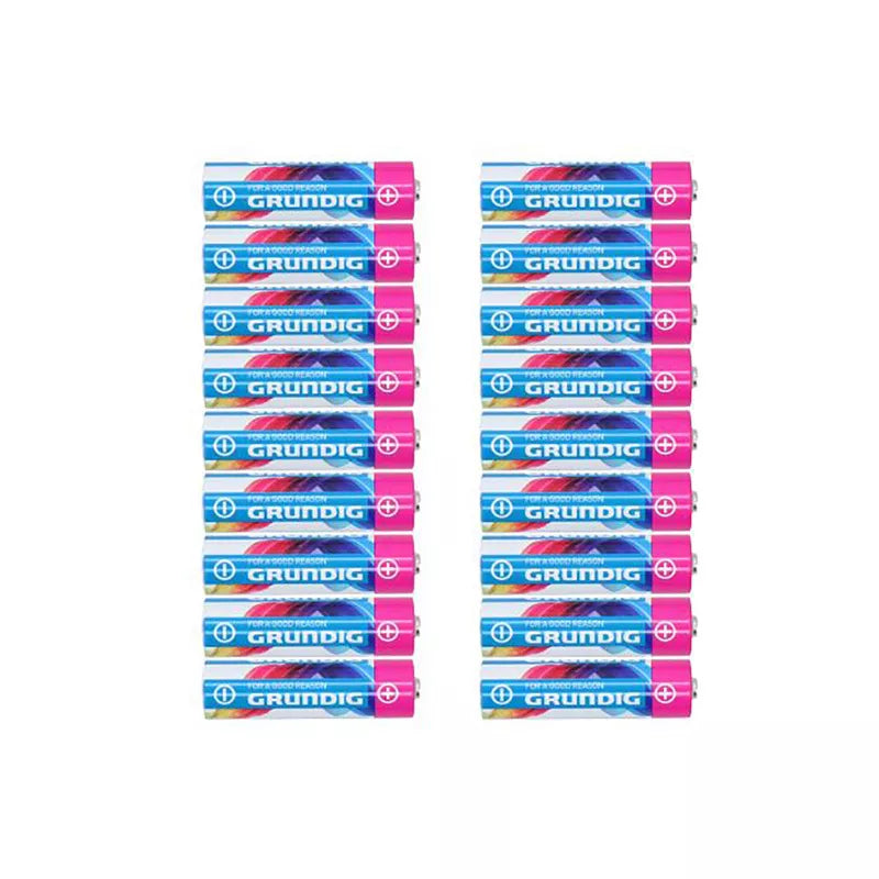 Grundig – Šarminių baterijų AA/LR6 1.5V rinkinys, 18 vnt.