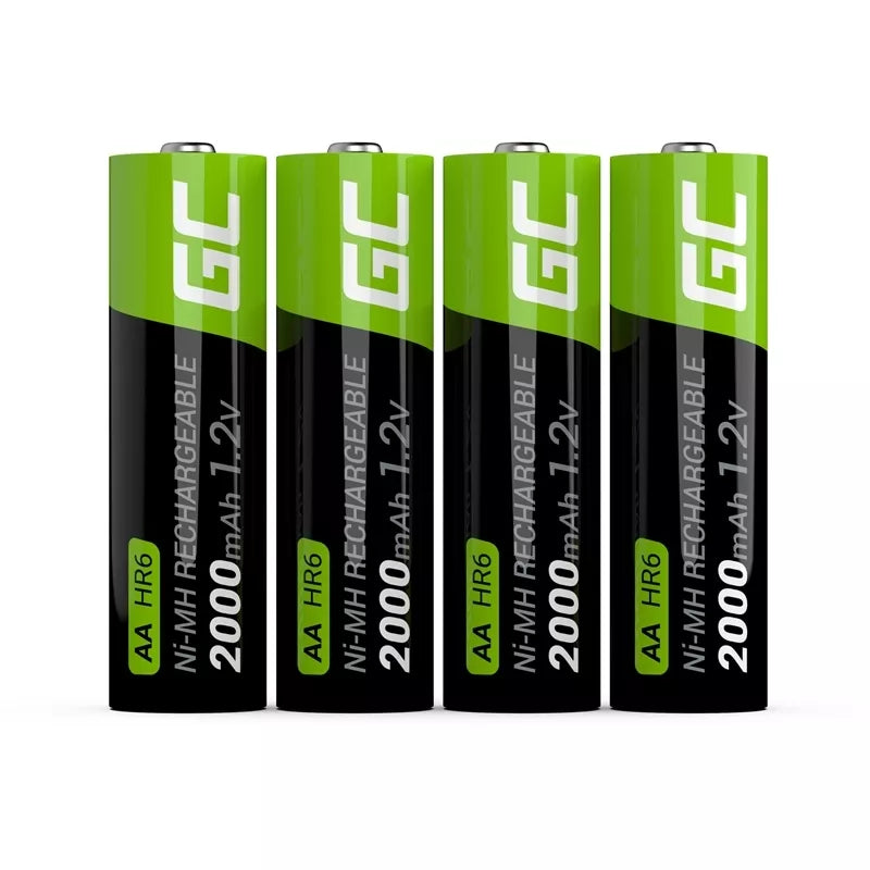 Green Cell 4 x AA HR6 Baterijos 2000mAh