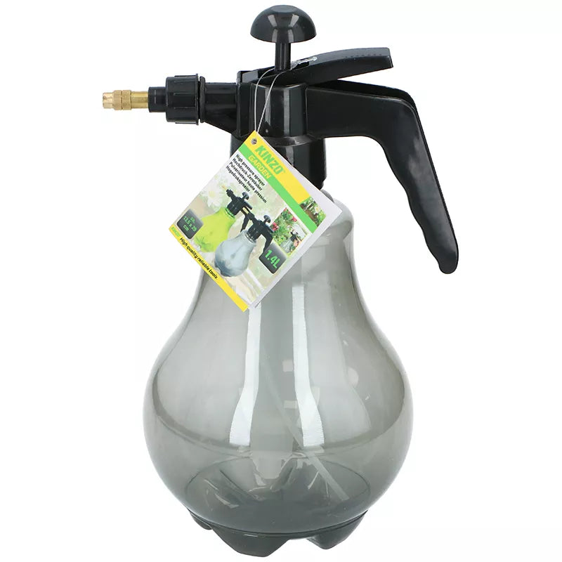 Kinzo - Aukšto slėgio purkštuvas 1,4 L (Pilka)