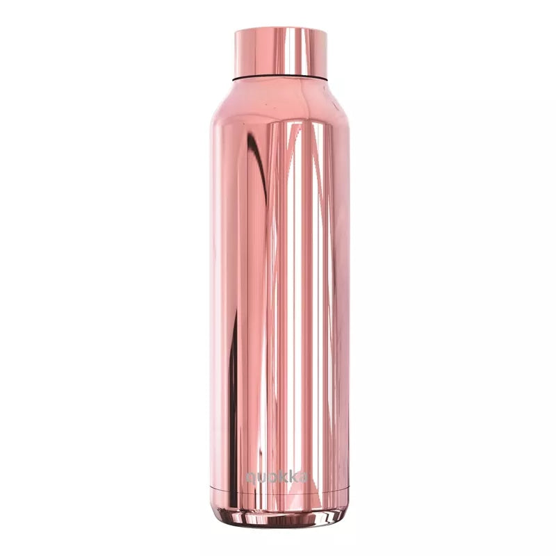 Quokka Solid – 630 ml nerūdijančio plieno termo butelis (Elegantiškas rožinis auksas)