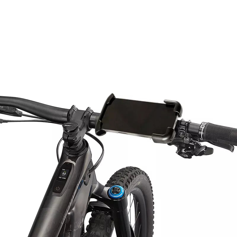 Crong Bikeclip Enduro - Telefono laikiklis dviračiui ir motociklui (juodas)