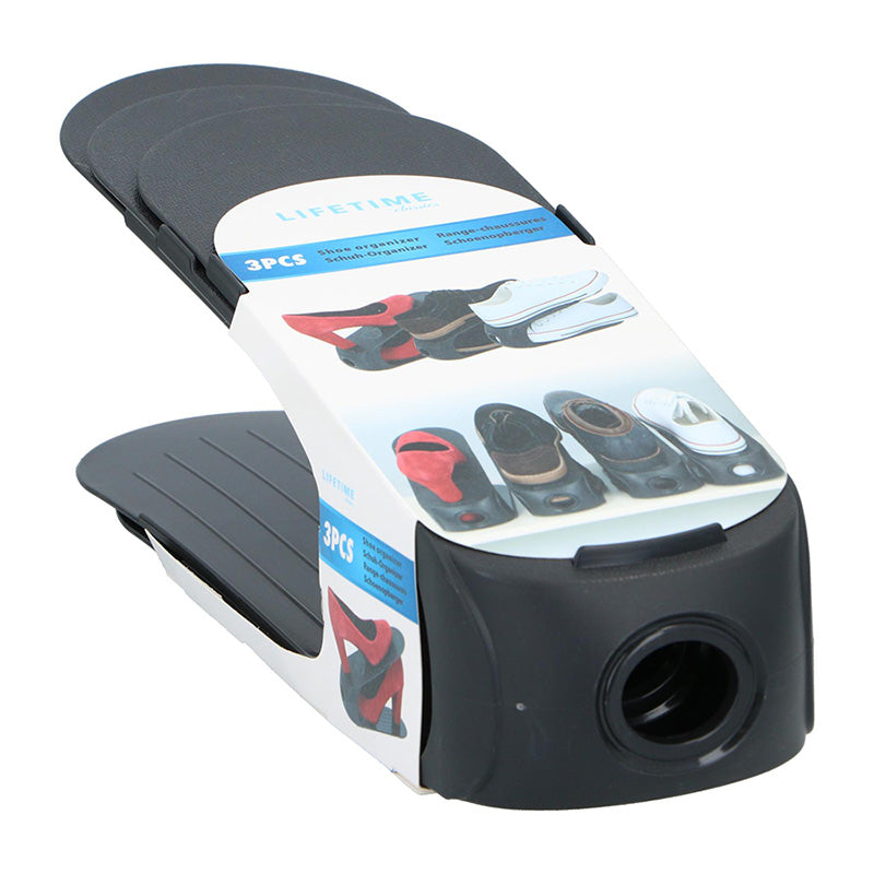 Lifetime - Batų organizatorius, 3 vnt. (juodas)