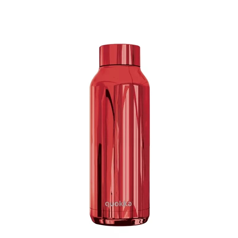 Quokka Solid – 510 ml nerūdijančio plieno termosinio butelio (Elegantiškas Rubinas)