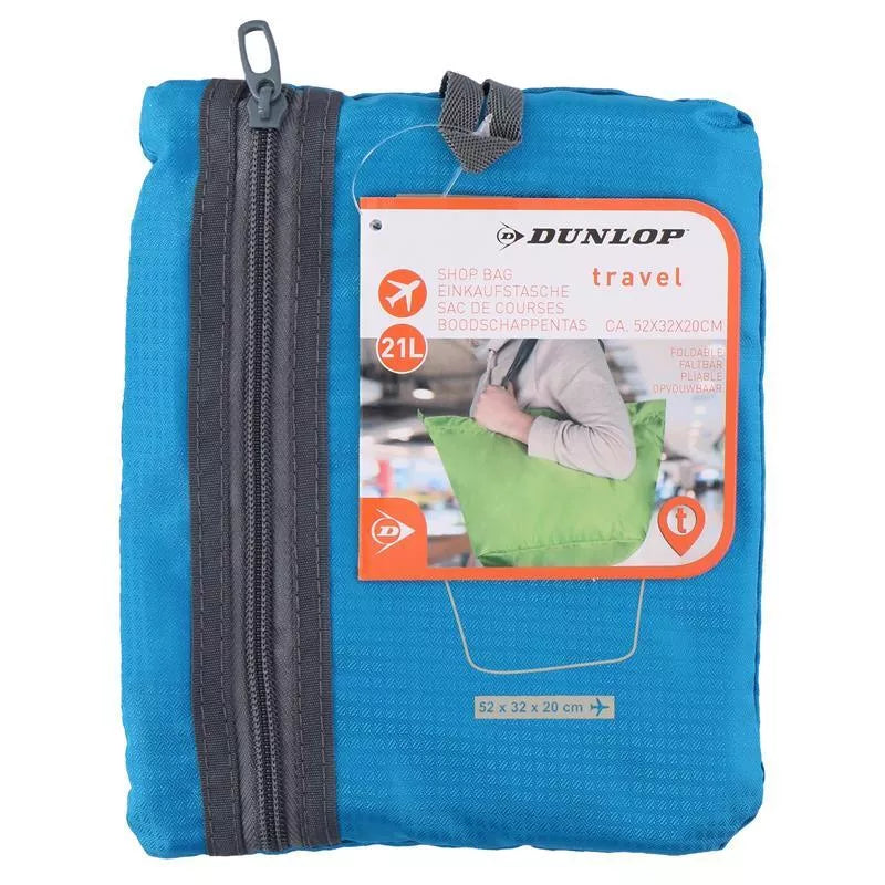 Dunlop – Sulenčiamas pirkinių krepšys (Mėlynas)
