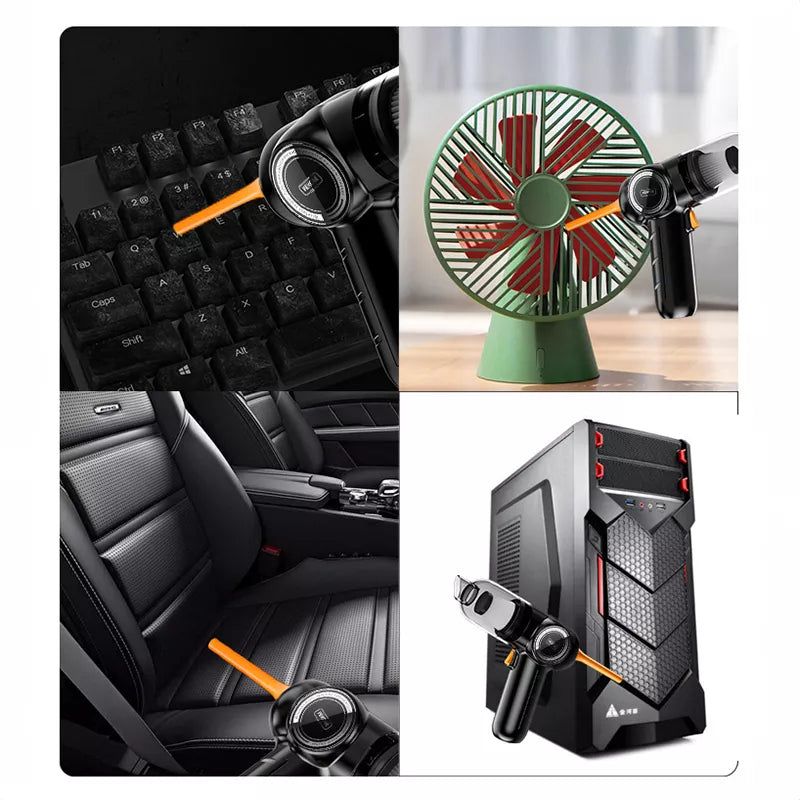 WEKOME WT-CA05 K Captain Series - Belaidis automobilinis dulkių siurblys (Juodas)