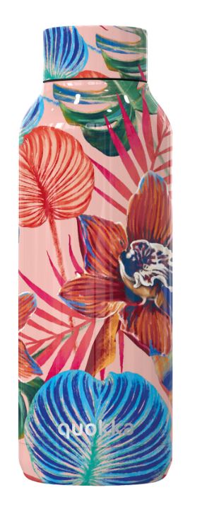 Quokka Solid – Nerūdijančio plieno dvigubų sienelių, vakuuminės izoliacijos termosas, 510 ml (Orchid Pink)