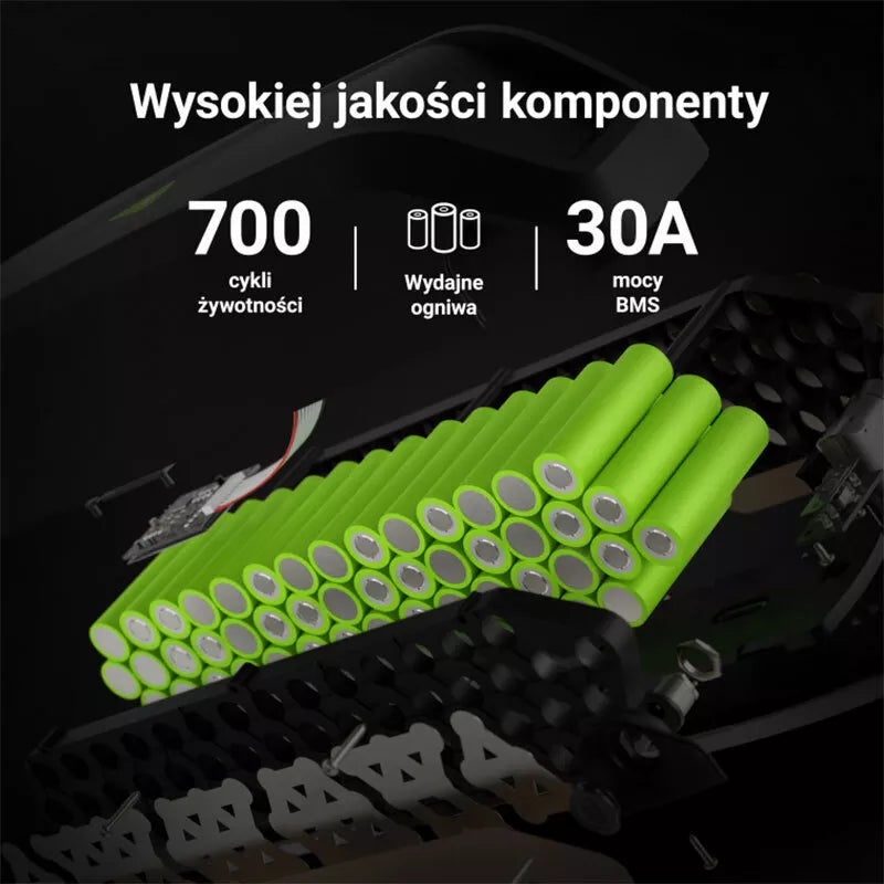 Green Cell - PowerMove 13Ah (624Wh) baterija elektriniam 48V dviračiui