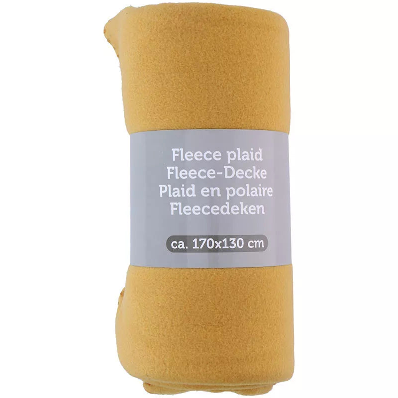Fliso pledas 170x130 (Oranžinis)