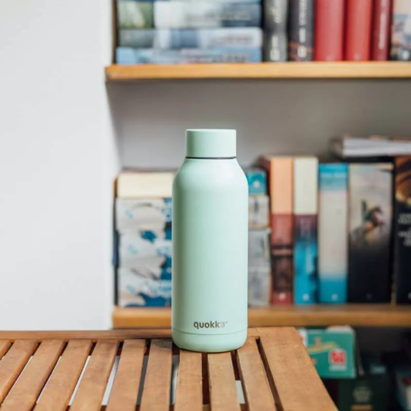 Quokka Solid - Nerūdijančio plieno terminis butelis 510 ml (Solid Mėtų)
