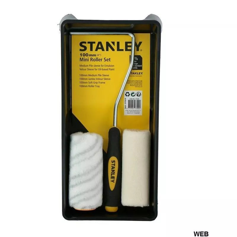Stanley - Dažymo rinkinys (dubuo + 2 voleliai 10 cm)