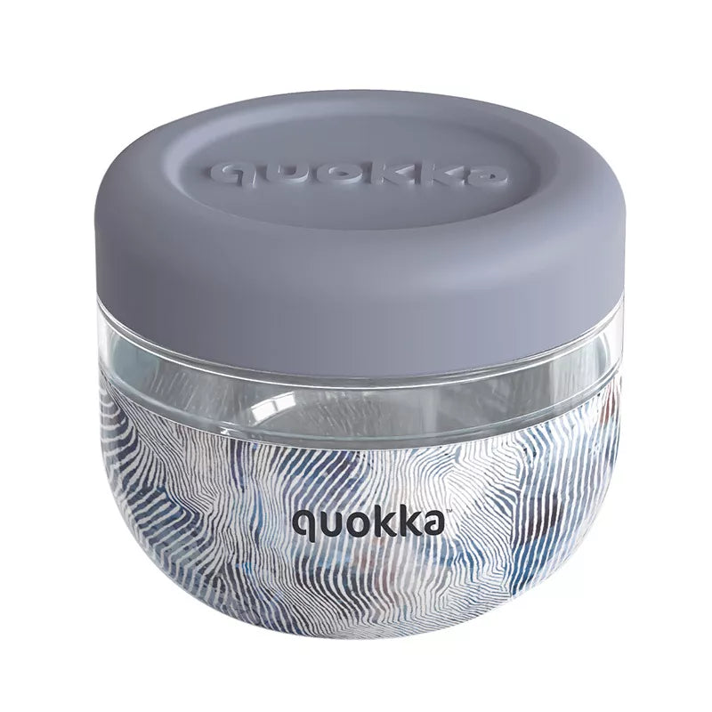 Quokka Bubble maisto indas – Plastikinis maisto indas / pietų dėžutė, 500 ml (Zen)