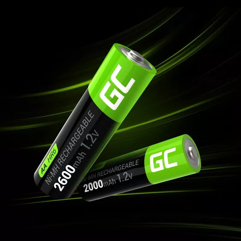 Green Cell - 2x AA HR6 2600mAh akumuliatoriai