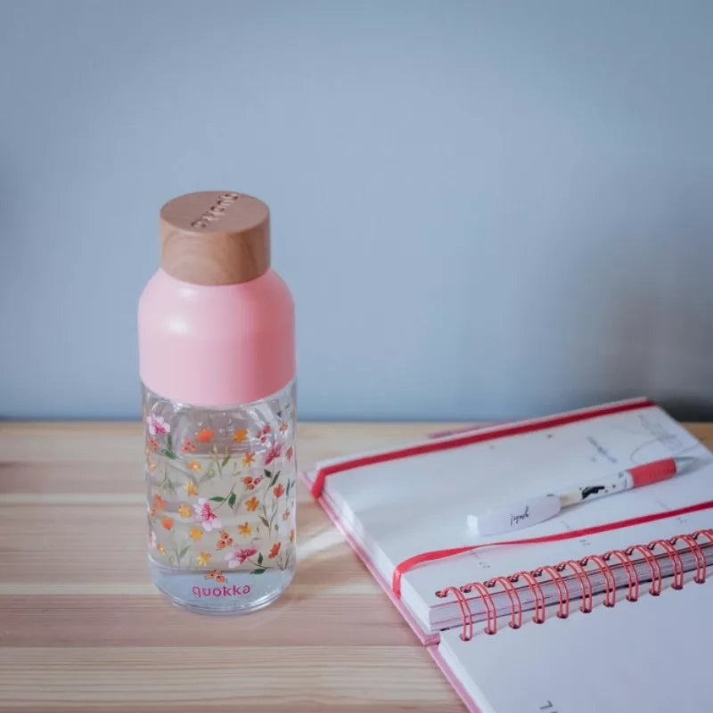 Quokka Ice - Ecozen gertuvė 570 ml (Rožinės gėlės)