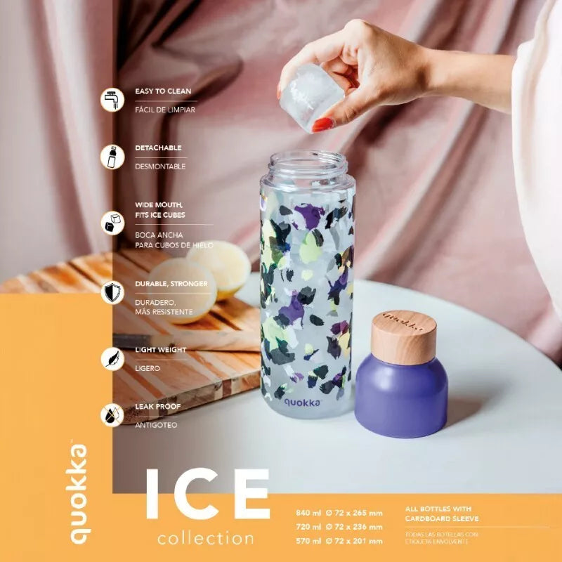 Quokka Ice - Ecozen Vandens butelis 720 ml (Vakaro mėlyna)