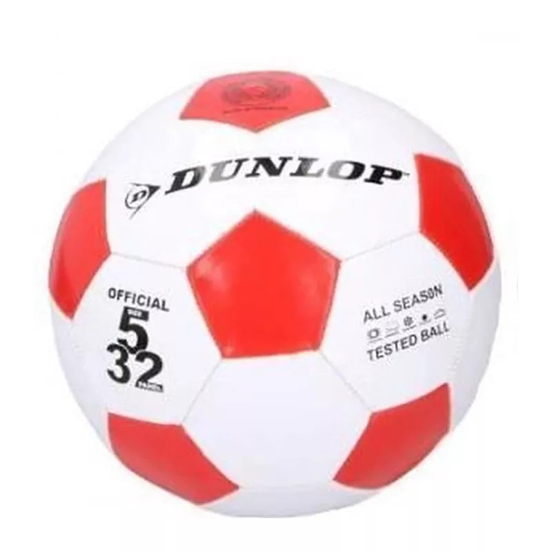 Dunlop - Futbolo kamuolys 5 dydžio (Raudonas)