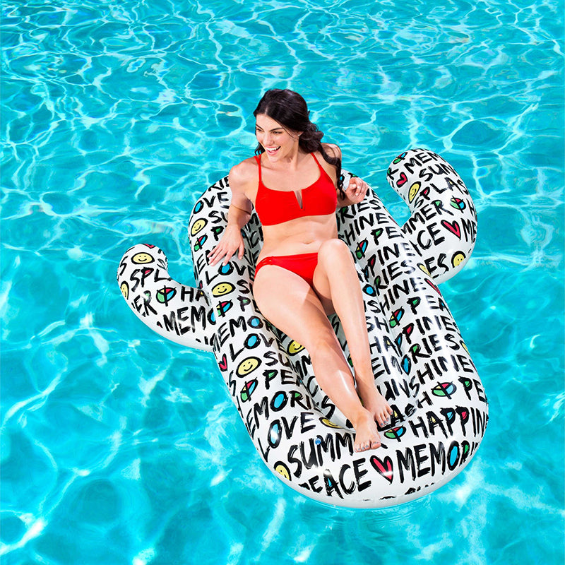 Bestway - pripučiamas čiužinys Kaktusas 185x155 cm