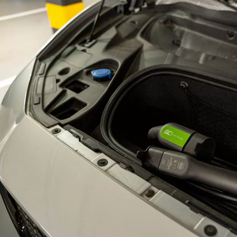 Green Cell GC Tipo 2 kabelis, 3,6 kW, 5 m, skirtas elektromobilių (EV) / įkraunamų hibridinių automobilių (PHEV) įkrovimui