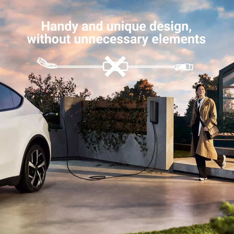 Green Cell - GC Habu EV 11 kW 7 m Tipo 2 CEE mobilusis įkroviklis, skirtas EV, PHEV įkrovimui, 2in1 Wallbox su GC programėle
