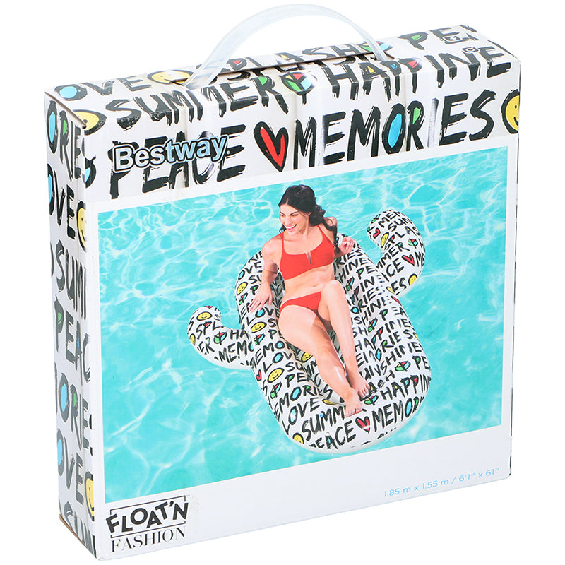 Bestway - pripučiamas čiužinys Kaktusas 185x155 cm
