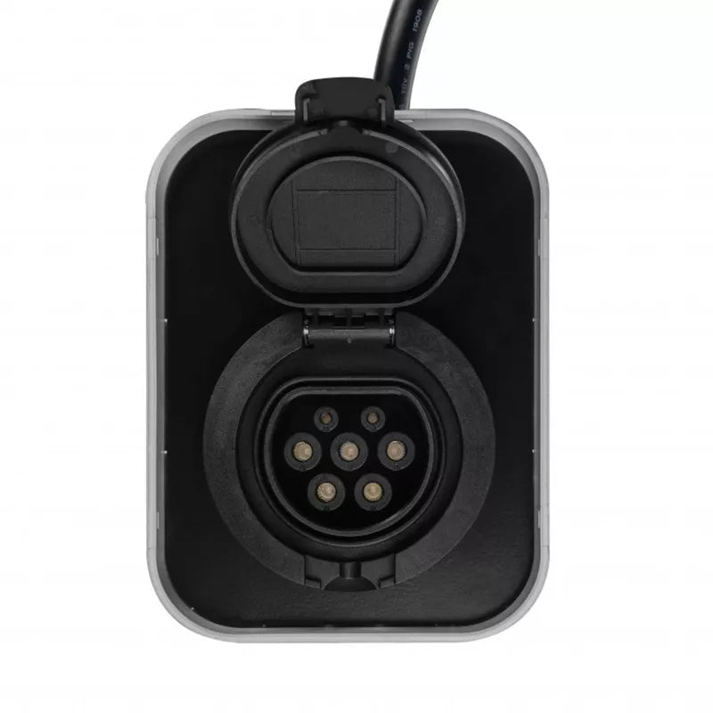 Green Cell Sieninė įkrovimo stotelė GC EV PowerBox 22kW su RFID ir 2 tipo lizdu elektriniams automobiliams ir įkraunamiems hibridams krauti