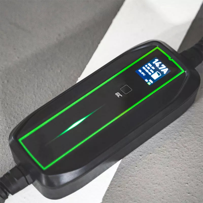 GC EV PowerCable 3,6 kW Schuko Type 2 mobilusis įkroviklis elektriniams automobiliams ir įkraunamiems hibridams