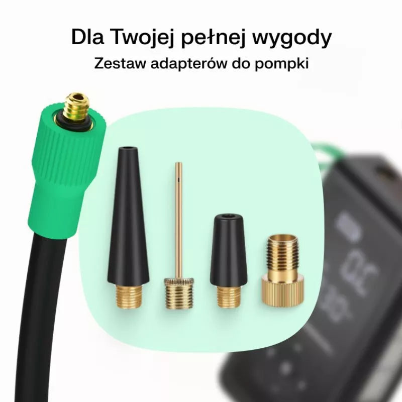 Green Cell - PowerBoost Air automobilio užvedimo įrenginys / starteris / žibintuvėlis / automobilio powerbank su kompresoriumi 8000mAh 1000A