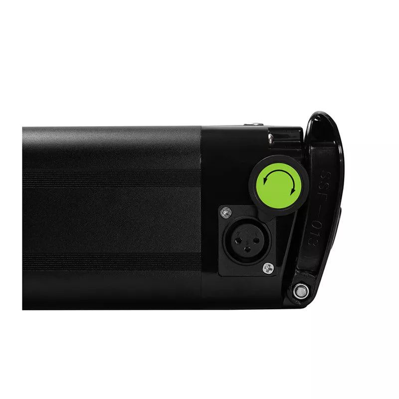 Green Cell - GC Silverfish akumuliatorius elektriniam dviračiui, 24V 11.6Ah 278Wh Li-Ion, su 3 kontaktų XLR jungtimi