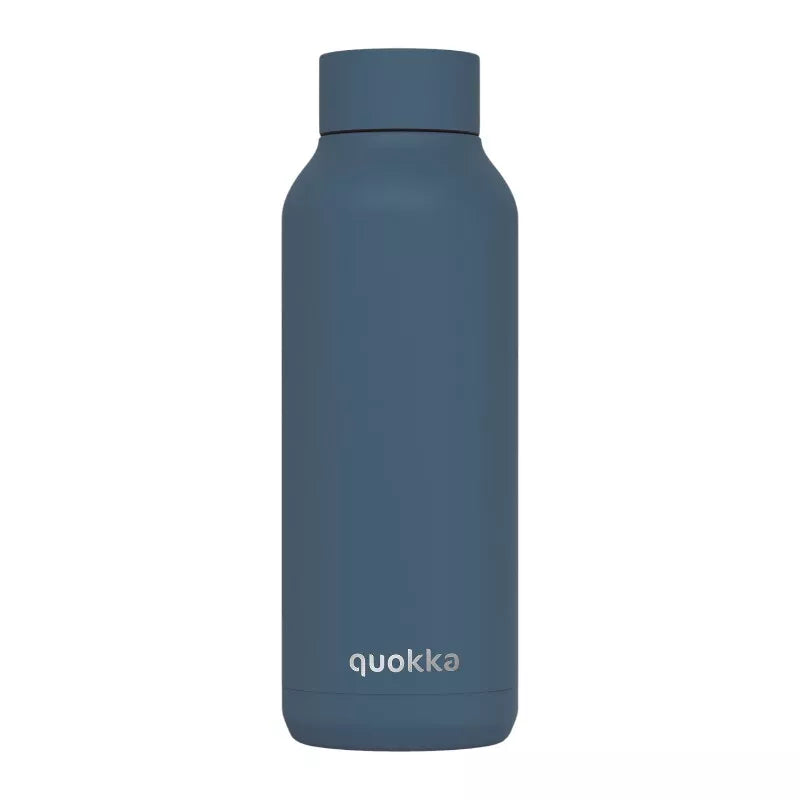 Quokka Solid - Nerūdijančio plieno termo butelis 510 ml (Akmens mėlyna)