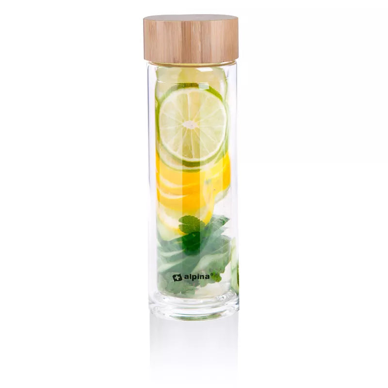 Alpina - Terminis stiklinis butelis (dviguba sienelė) 450 ml