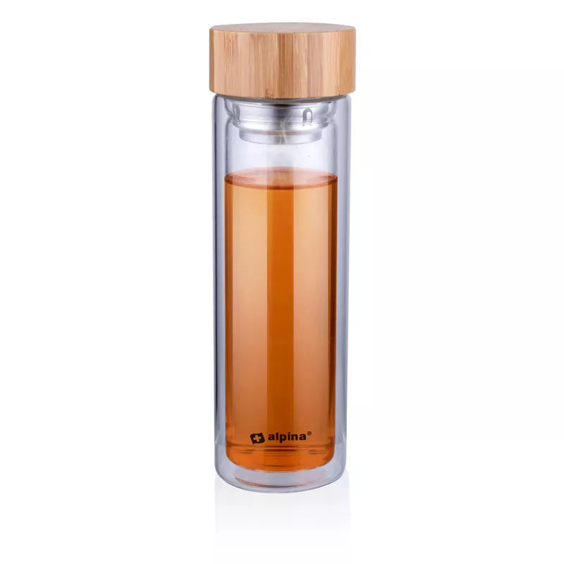 Alpina - Terminis stiklinis butelis (dviguba sienelė) 450 ml