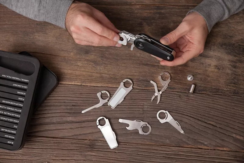 Quirky Switch V2 - Daugiafunkcinis kišeninis peilis su 18 funkcijų