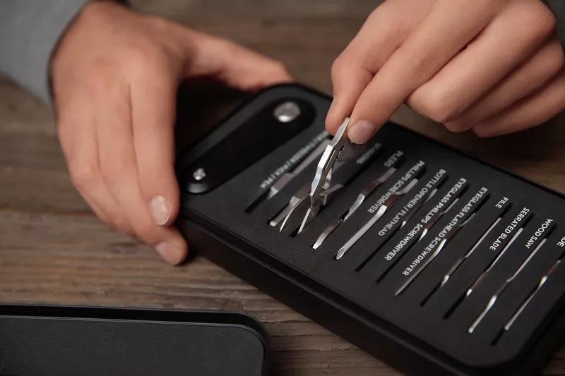 Quirky Switch V2 - Daugiafunkcinis kišeninis peilis su 18 funkcijų
