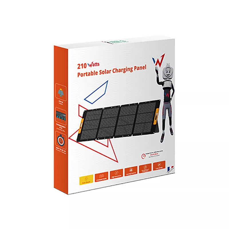Wonder Ws210 - 210 W saulės panelė su MC4 jungtimi (Juodas)